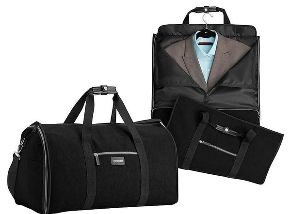 A Garment Bag that Instantly Turns into Duffel